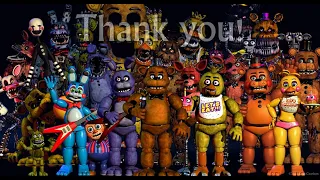 All FNAF Animtronis