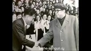 Kim Jong Il and film stars. 2/2 (in english).