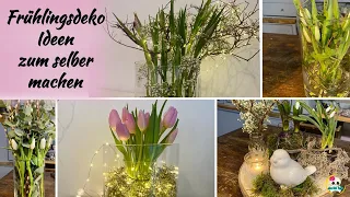 6 Ideen für Frühlingsdeko zum selber machen | Frühlingsdeko mit Tulpen & Co.