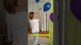 Balloons Life hack🎈цепочка из Шаров с гелием