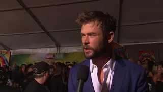 Chris Hemsworth at Thor Ragnarok World Premiere