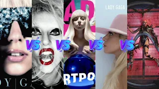 The Fame vs Born This Way vs Artpop vs Joanne vs Chromatica (Lady Gaga) - Ultimate Album Battle