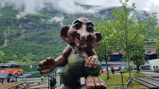 Тролли в Норвегии. Милашки или злодеи?Trollstigen. Trollveggen.