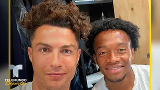 NUEVO LOOK de Cristiano Ronaldo y la recomendación de Cuadrado | Telemundo Deportes