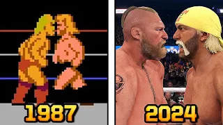 The Evolution of WWE Games 1987 - 2023!