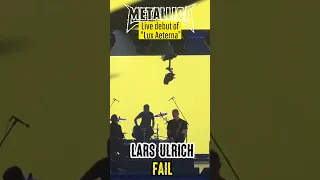Lars Ulrich FAIL in Metallica live debut of “Lux Aeterna"