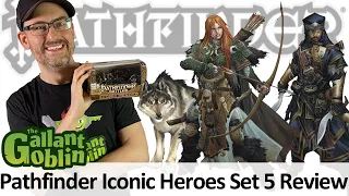 Iconic Heroes Set 5 Review - Pathfinder Battles Minis - WizKids/Paizo