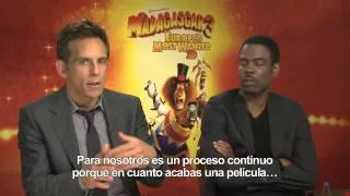 MADAGASCAR 3: DE MARCHA POR EUROPA - Entrevista con Ben Stiller y Chris Rock