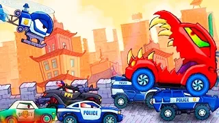 CAR EATS CAR 3 МАШИНА ест МАШИНУ — СУПЕР СКОРОСТЬ #4 мультик игра про машинки для детей