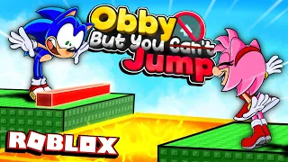 SONIC CAN'T JUMP! - Sonic & Amy Play ROBLOX