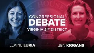 Watch Virginia's 2nd Congressional District debate between Elaine Luria and Jen Kiggans at News 3