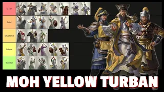 Mandate of Heaven DLC Yellow Turban Unit Tier List | Total War: Three Kingdoms