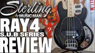 Sterling by Music Man Ray4 SUB - Stingray SUBstance at a Serious Discount! - LowEndLobster Review