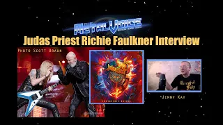 Judas Priest Guitarist Richie Faulkner Interview-'Invincible Shield' New Album Review Track by Track