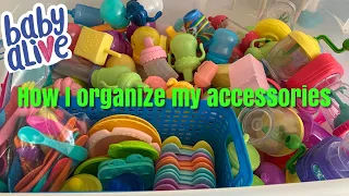 Nursery Organization Tour How I Organize My Accessories