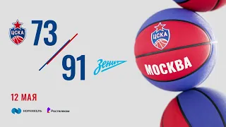 #Highlights: CSKA - Zenit. Semifinals Game 4