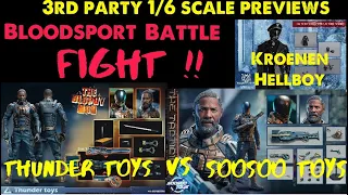 3rd Party 1/6 Scale Figure Previews Bloodsport Suicide Squad SooSoo Toys vs Thunder toys + Kroenen