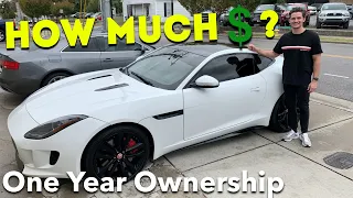 One Year Ownership Review! How Much Has it Cost Me to Drive This F-Type R For One Year?