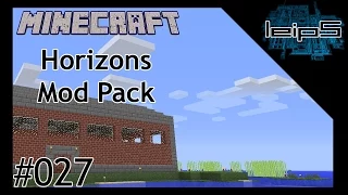 Minecraft Horizons #027 - Rotarycraft Holzfarm [German Deutsch] [Let's Play]