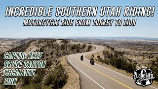 Torrey to Zion on Harley Davidsons | Epic Utah Motorcycle Riding | Capitol Reef | Escalante | Zion