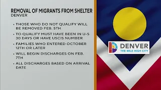 City of Denver prepares to move migrants from shelters