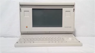 Обзор Apple Macintosh Portable на русском языке