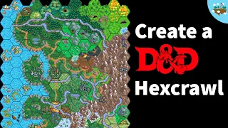 Create a DnD Hex Crawl