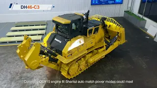 Shantui DH46-C3 460hp hydrostatic bulldozer introduction