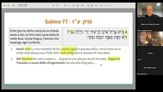 D. Piazza - Tehillìm da studiare - Salmo 77 Non tornerà più a volerci bene?