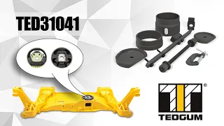 TEDGUM TED31041 engine beam bushing puller for VAG vehicles
