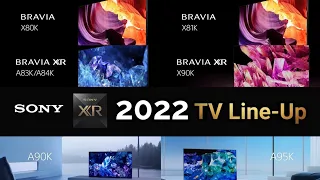 ALL 2022 Sony XR TVs (A95K, Z9K, X95K, X90K, X80K, & More) So Far