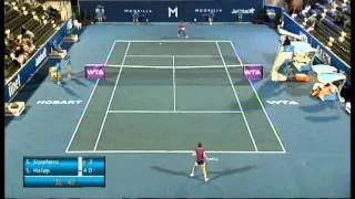 Sloane Stephens vs Simona Halep, Moorilla Hobart International 2013