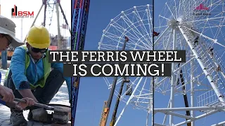 New Metro City Gujar Khan Updates | Thrilling Ferris Wheel Installation at Glow & Amusement Park