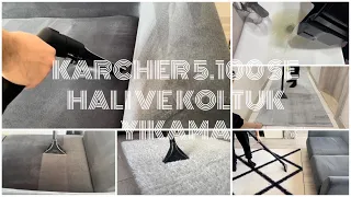 KARCHER 5.100 SE İLE HALI VE KOLTUK YIKAMA !!