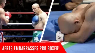 He taunted Peter Aerts... then this happened