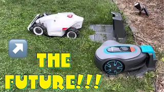 Perimeter Free Robotic Slope Mower - Mammotion Luba Robot Mower