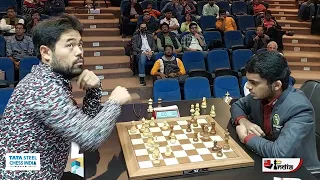 Hikaru Nakamura vs Nihal Sarin | Tata Steel Chess India 2022 Blitz Round 10