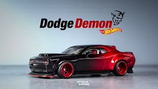 Dodge Challenger SRT Demon Hot Wheels Custom