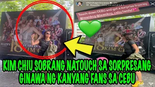 KIM CHIU SOBRANG NATOUCH SA GINAWA NG KANYANG FANS SA CEBU‼️