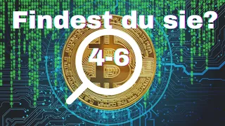 Bitcoin-Wissen #2: Findest du die Hinweise? Hash Zeichen 4 bis 6