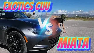 Tío EXOTICS contra el Mazda Miata 👁️👄👁️