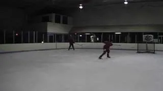 Simple Shooting Hockey Drill