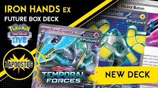 Turbo Iron Hands ex Future Box Deck From Temporal Forces Is SCARY! (Pokemon TCG)