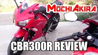 Honda CBR300R Review (Good Commute Bike for First Time Rider)