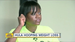 Hula hooping to a slimmer waist