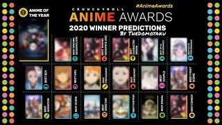 My Crunchyroll Anime Awards 2020 Winner Predictions