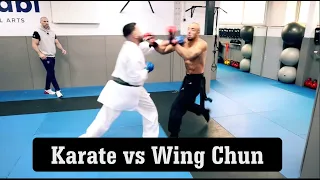 Karate vs Wing Chun - French Interpretations