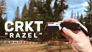 The BEST EDC Fixed Blade Knife Under $50! The CRKT Razel Review!