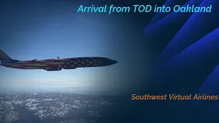 Impressive 'CSP Style' Greaser into Oakland | X Plane 11 | Zibo | Flight Control Cam