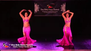 "Lulu Group"   Competition Show 2016 Etna Belly Dance festival Sicily, Italy